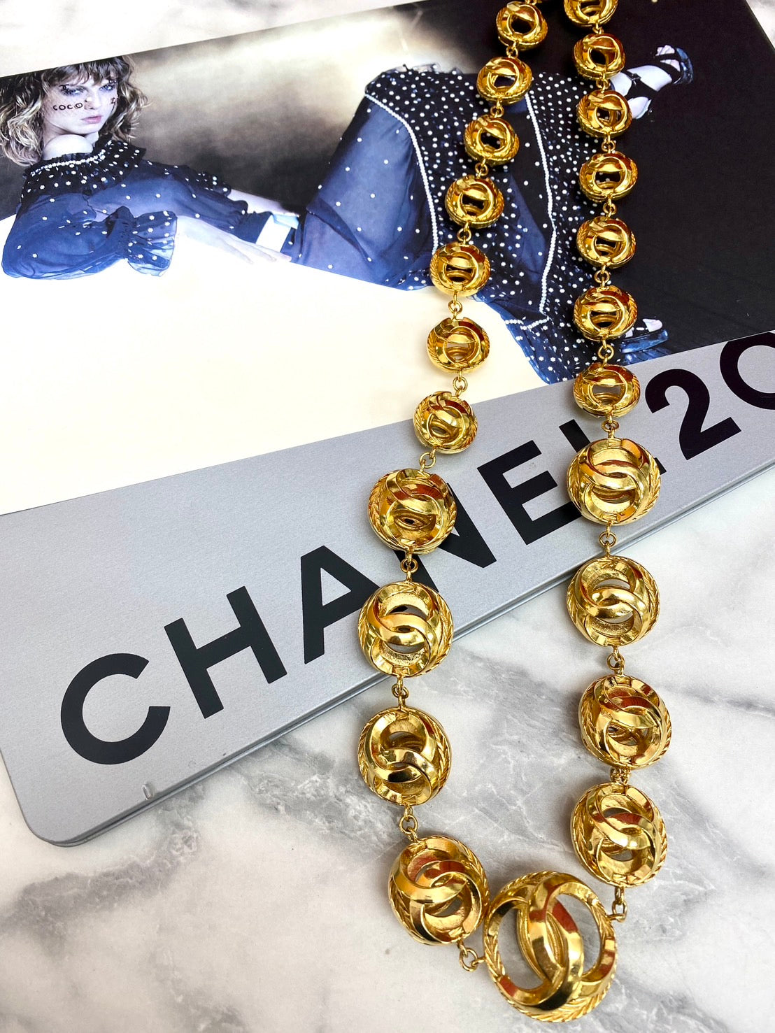 CHANEL シャネル ココマーク ボールチェーンネックレス P16585V – VINTAGE SELECT SHOP MAISON DE  VII（メゾンドヴィ）