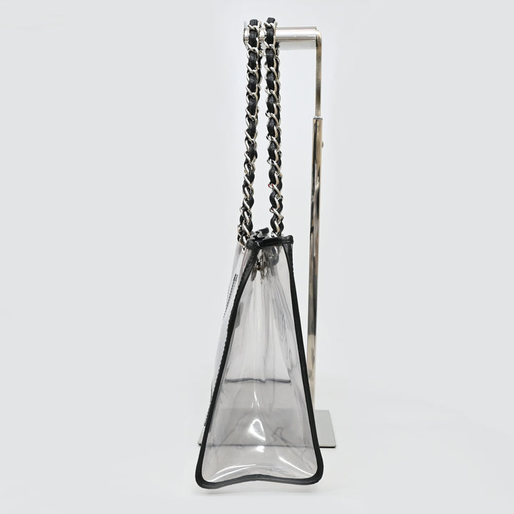 CHANEL Coco Mark Vinyl Chain Shoulder Bag P43495V