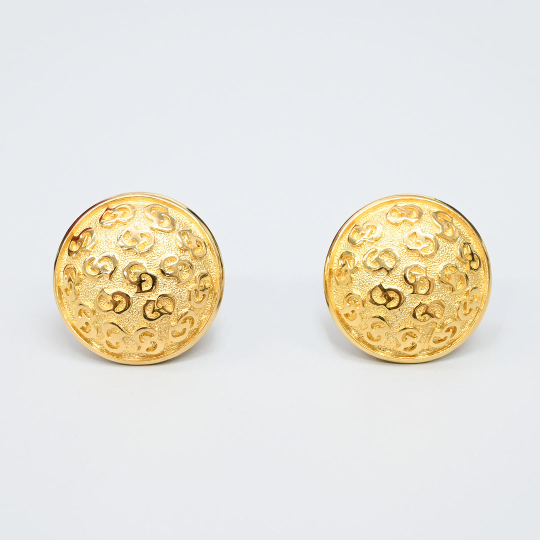 ラウンド CD イヤリング