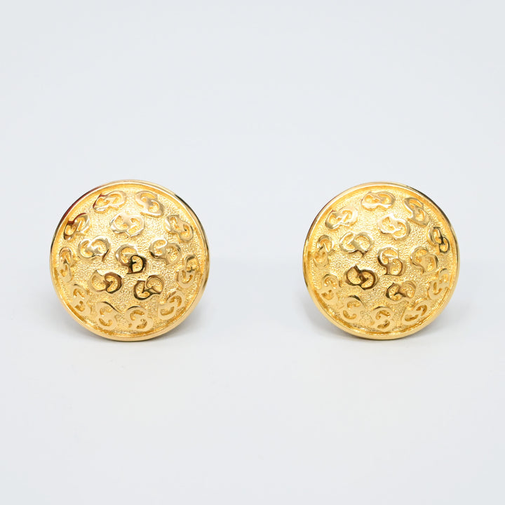 ラウンド CD イヤリング