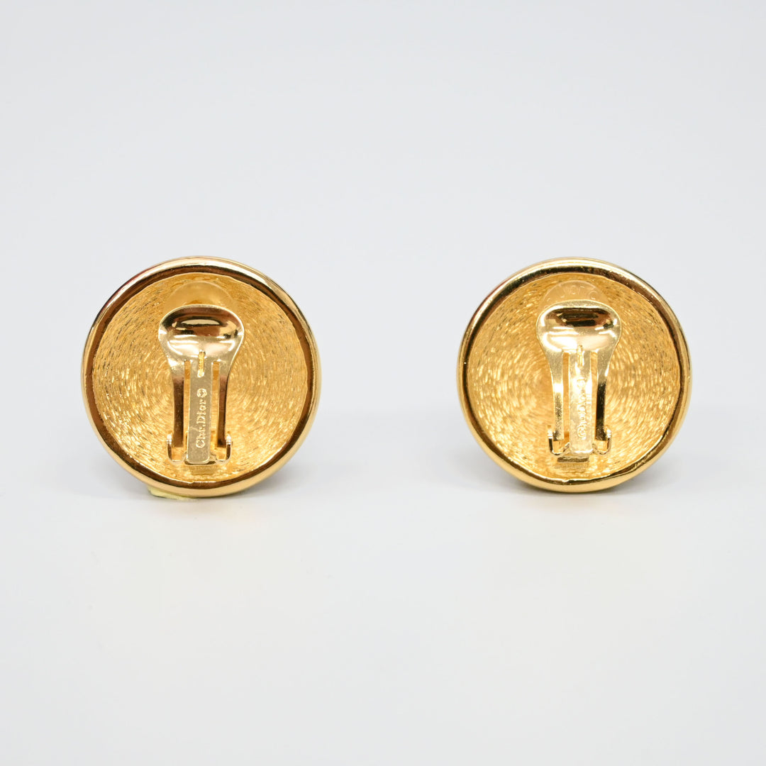 ラウンド CD イヤリング