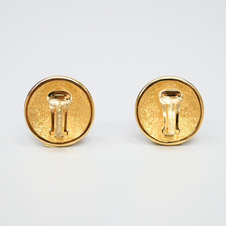 ラウンド CD イヤリング