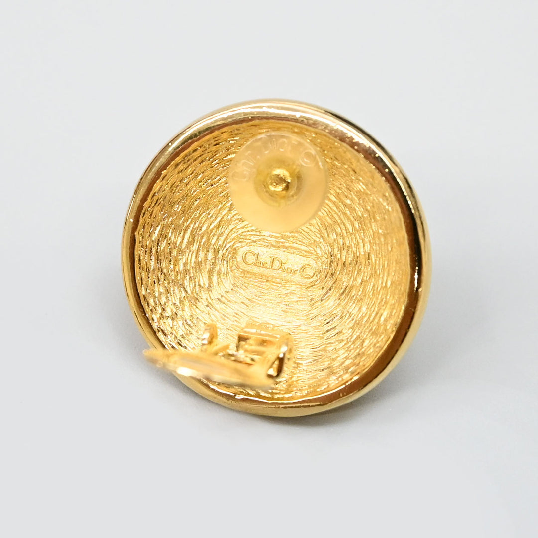 ラウンド CD イヤリング