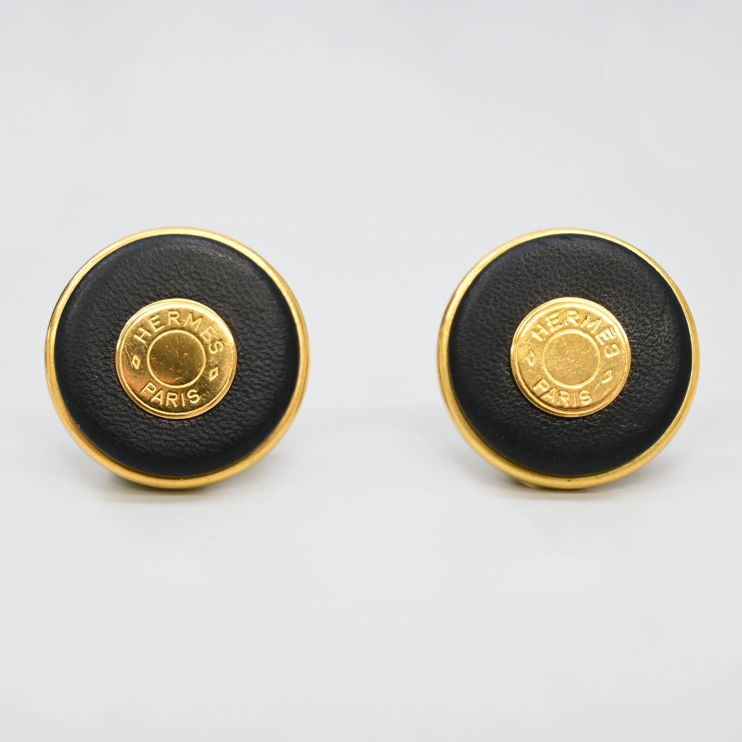 セリエ レザーイヤリング