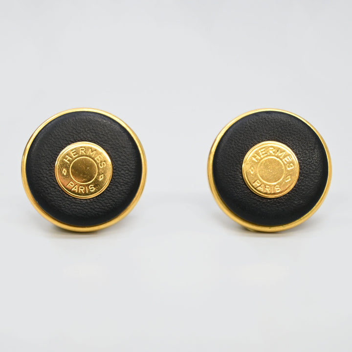 セリエ レザーイヤリング