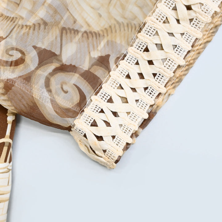 シルク シャツ ワンピース