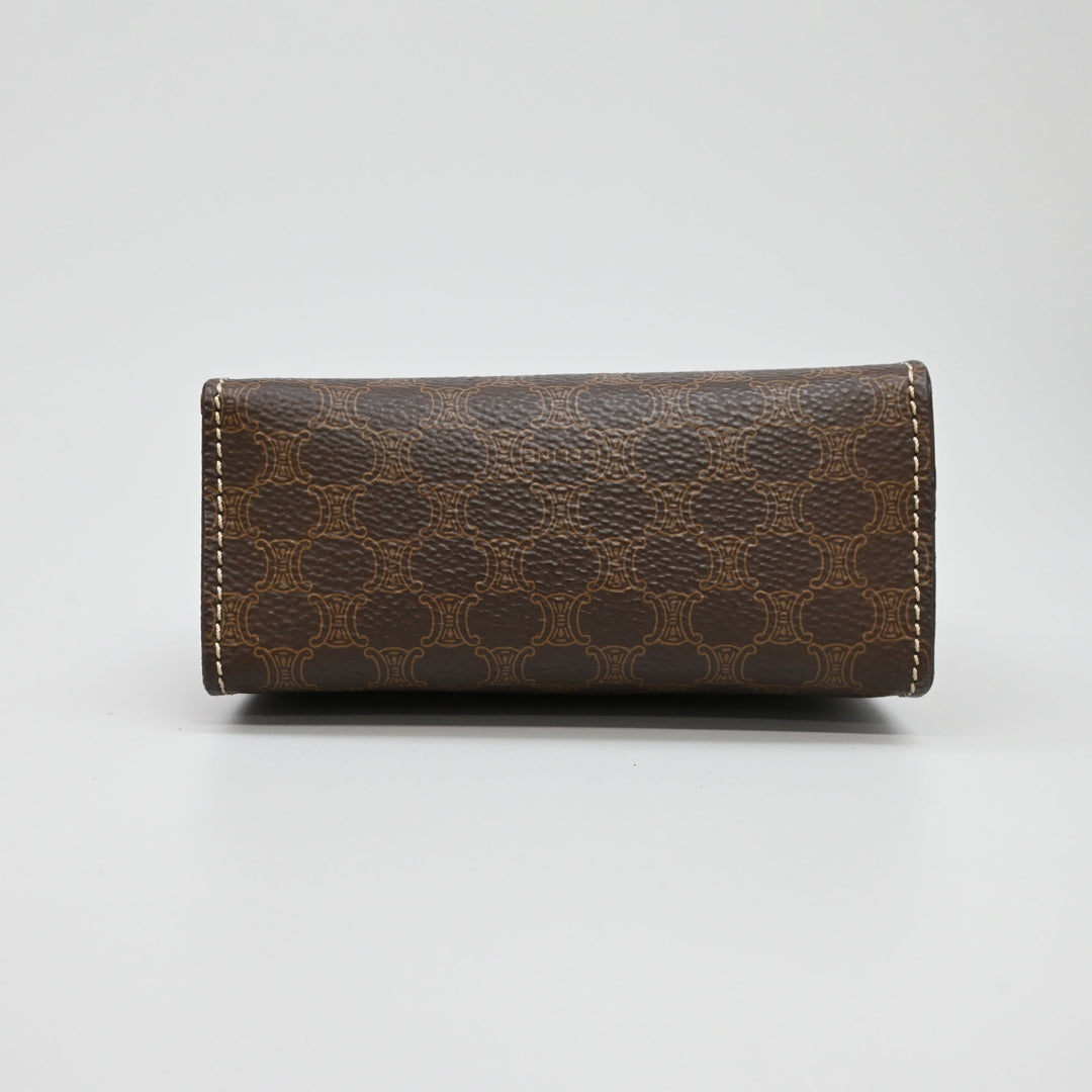 Celine Gancini Hardware Macadam图案迷你肩带P45193V