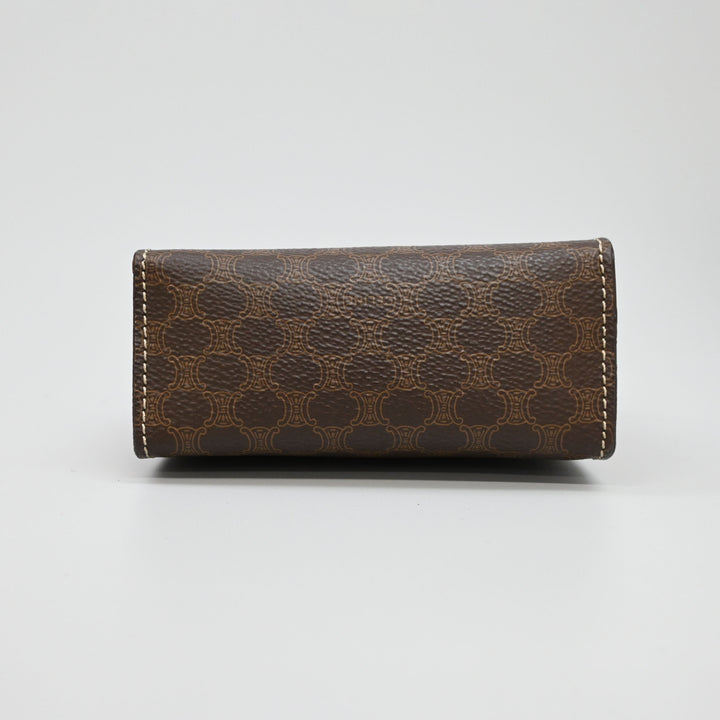 Celine Gancini Hardware Macadam图案迷你肩带P45193V