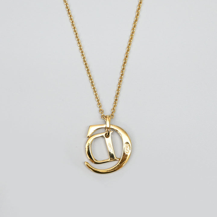 基督教基督教Dior CD徽标长项链P43546V