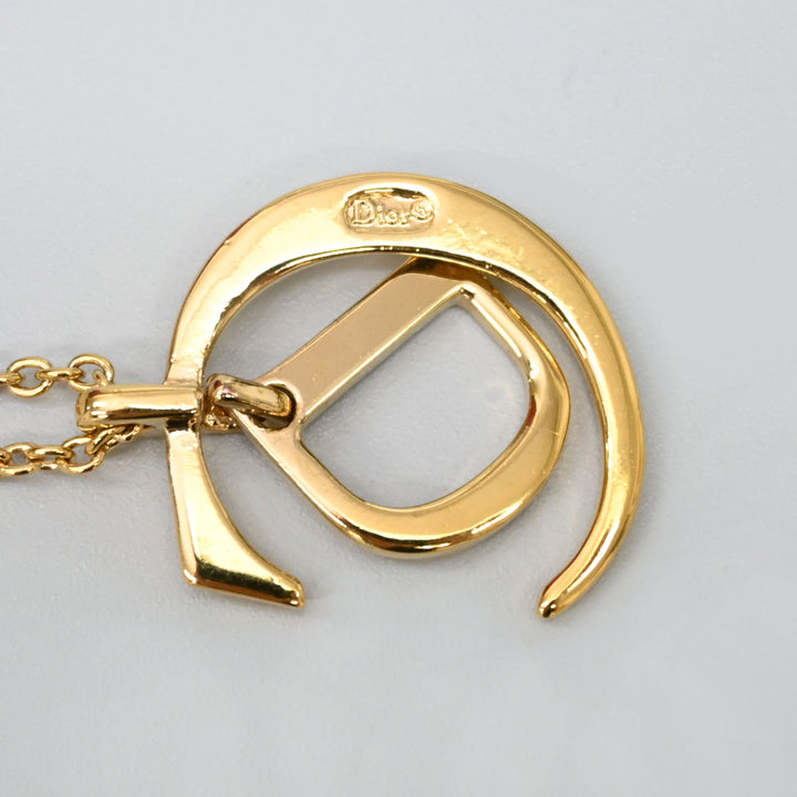 基督教基督教Dior CD徽标长项链P43546V