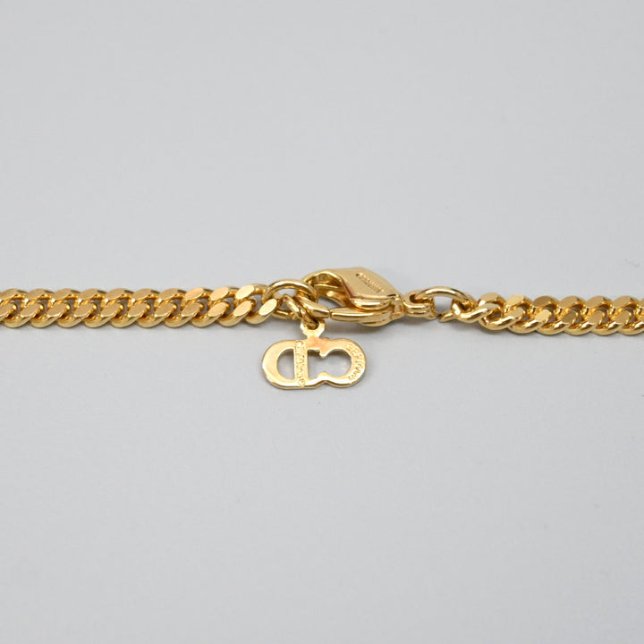 Christiandior Christian Dior Kihei Chain CD 로그 로그 Long Necklace P43647V