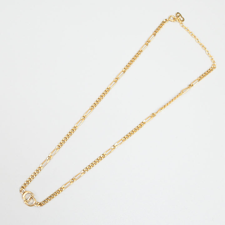 基督教基督教迪奥·基希(Christion Dior Kihei)链CD徽标项链P43650V