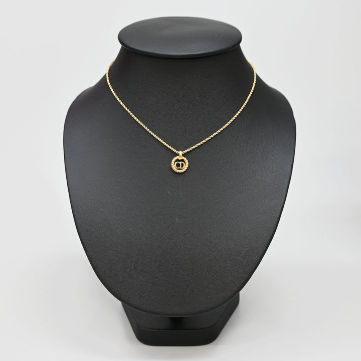 基督教基督教Dior绳索CD徽标项链P43649V