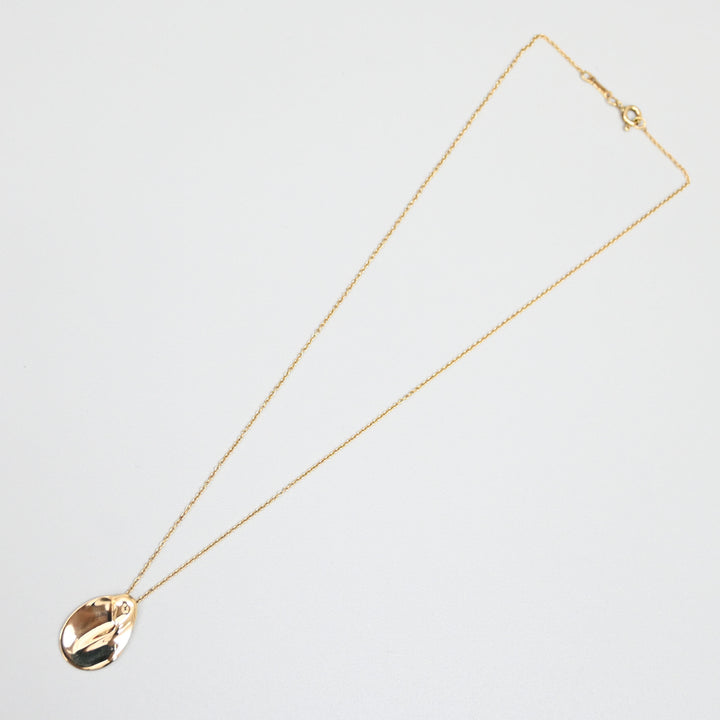 Tiffany&Co. 蒂芙尼 K18YG 麦当娜 项链 P43678V
