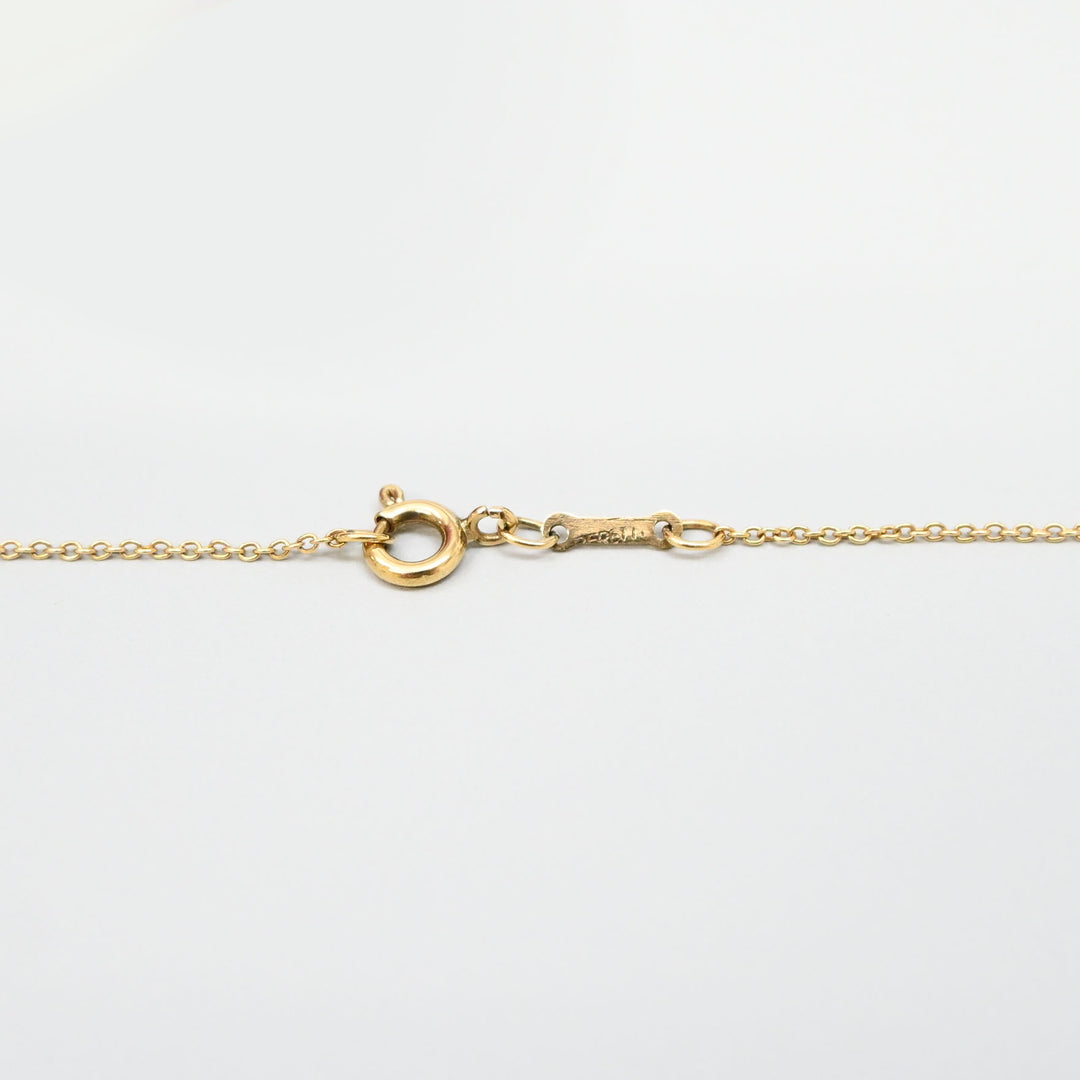 Tiffany&Co. 蒂芙尼 K18YG 麦当娜 项链 P43678V