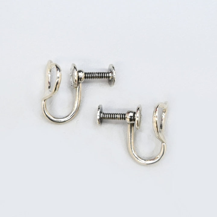 オープンハート イヤリング