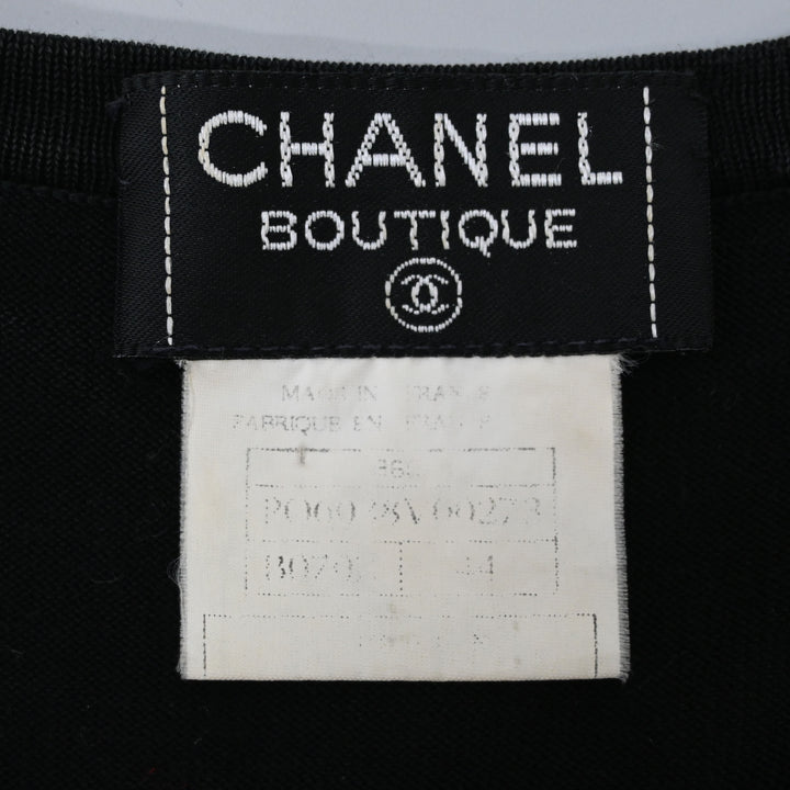 CHANEL Coco Mark Knit T-shirt P45712V