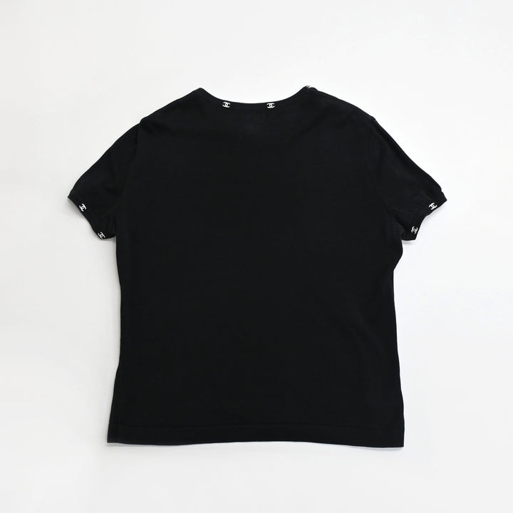 CHANEL Coco Mark Knit T-shirt P45712V
