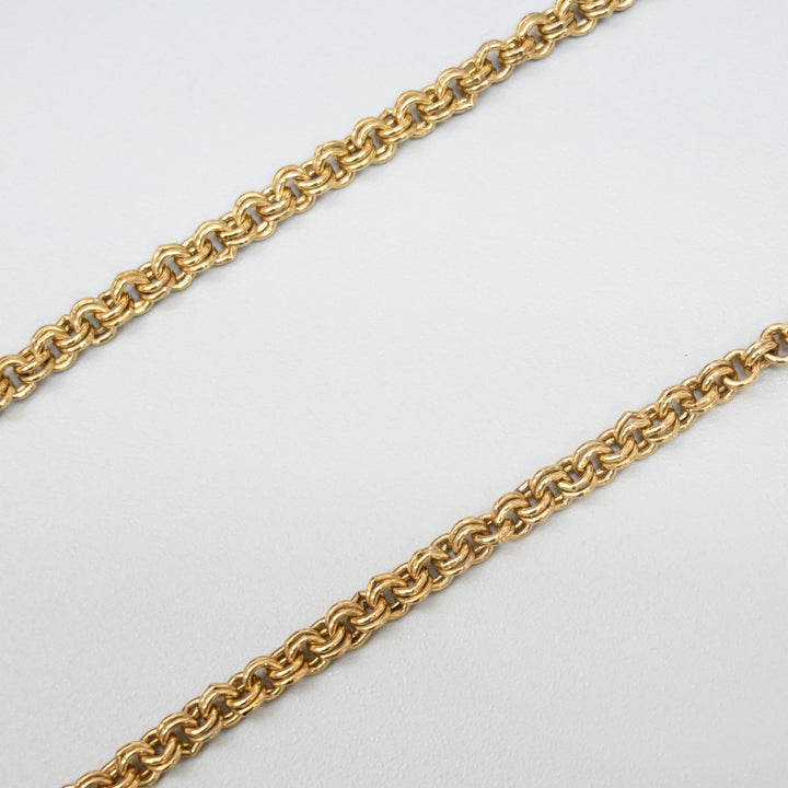 基督教基督教Dior CD徽标Linestone项链P44032V