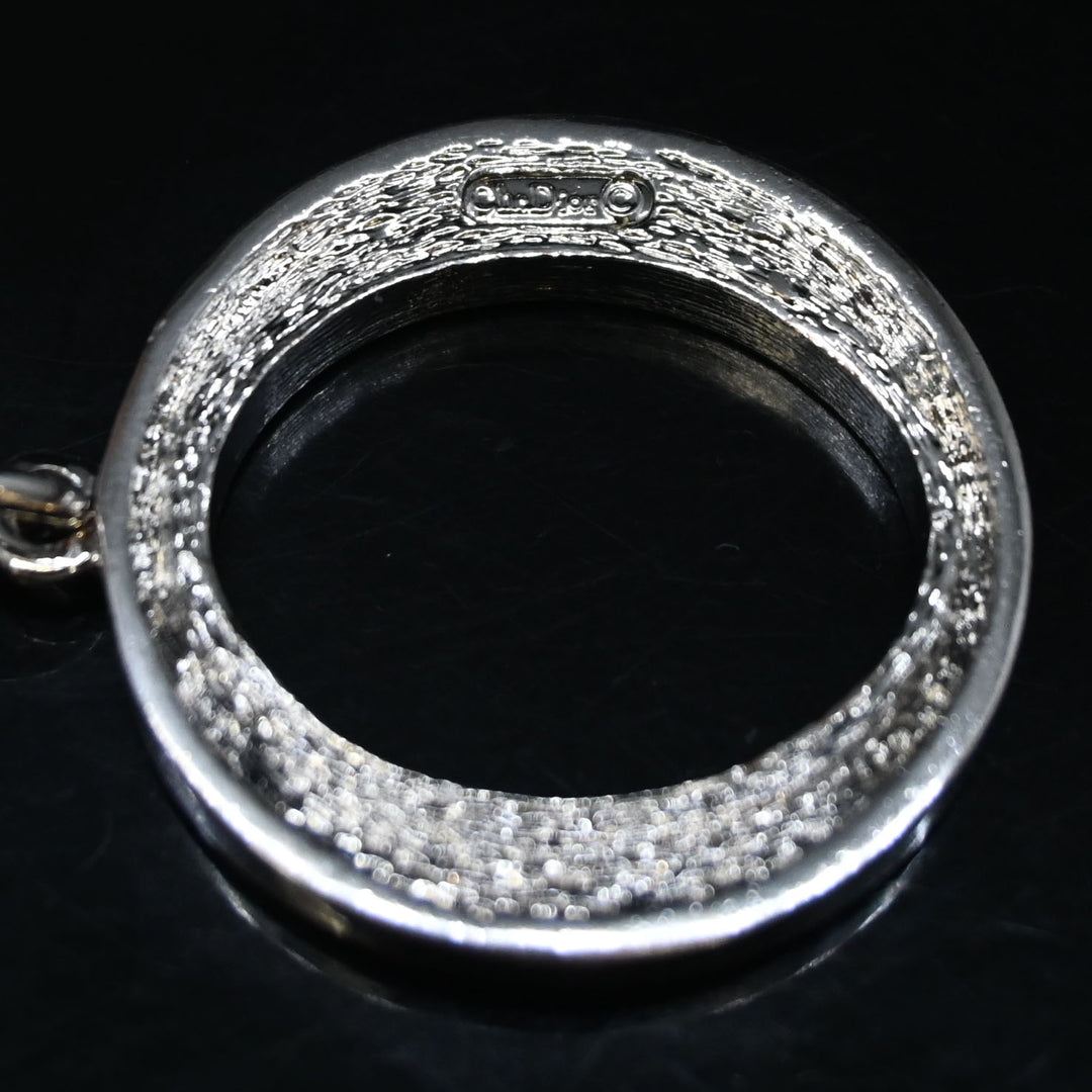 ChristianDior 基督 迪奥 徽标线石头长项链 P44031V