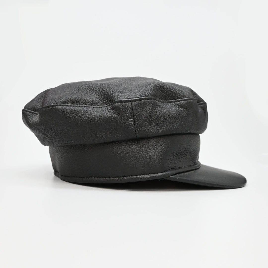 HERMES  爱马仕 鹿皮 棺材帽子男士 P44055V