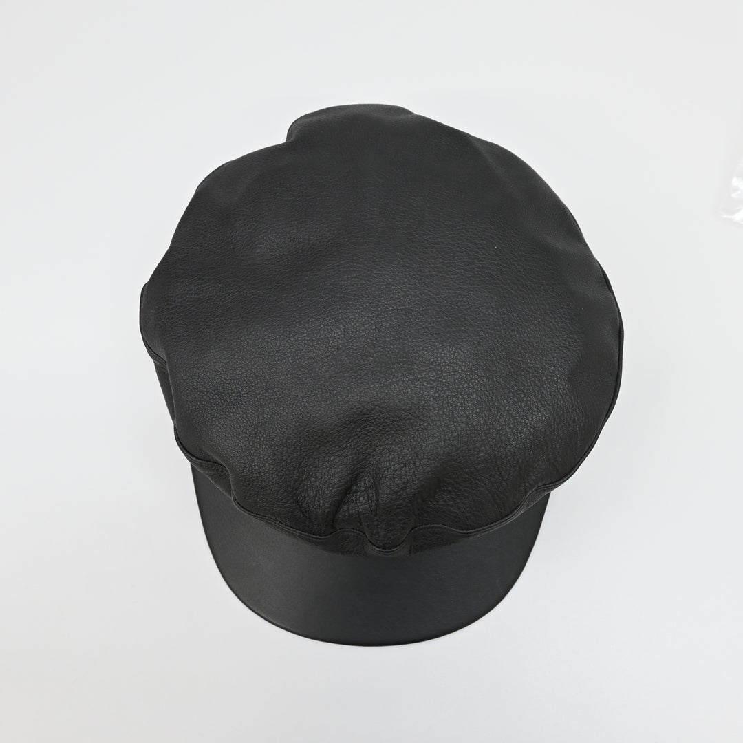 HERMES  爱马仕 鹿皮 棺材帽子男士 P44055V