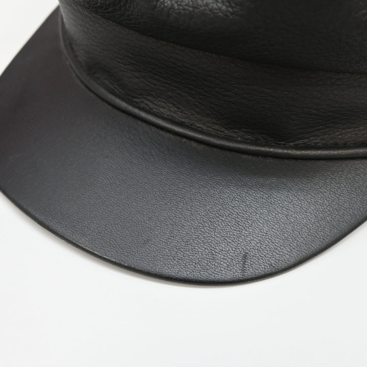 HERMES  爱马仕 鹿皮 棺材帽子男士 P44055V