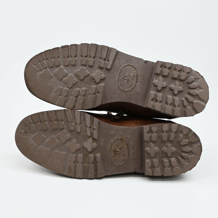 CHANEL lace up short boots P44077V