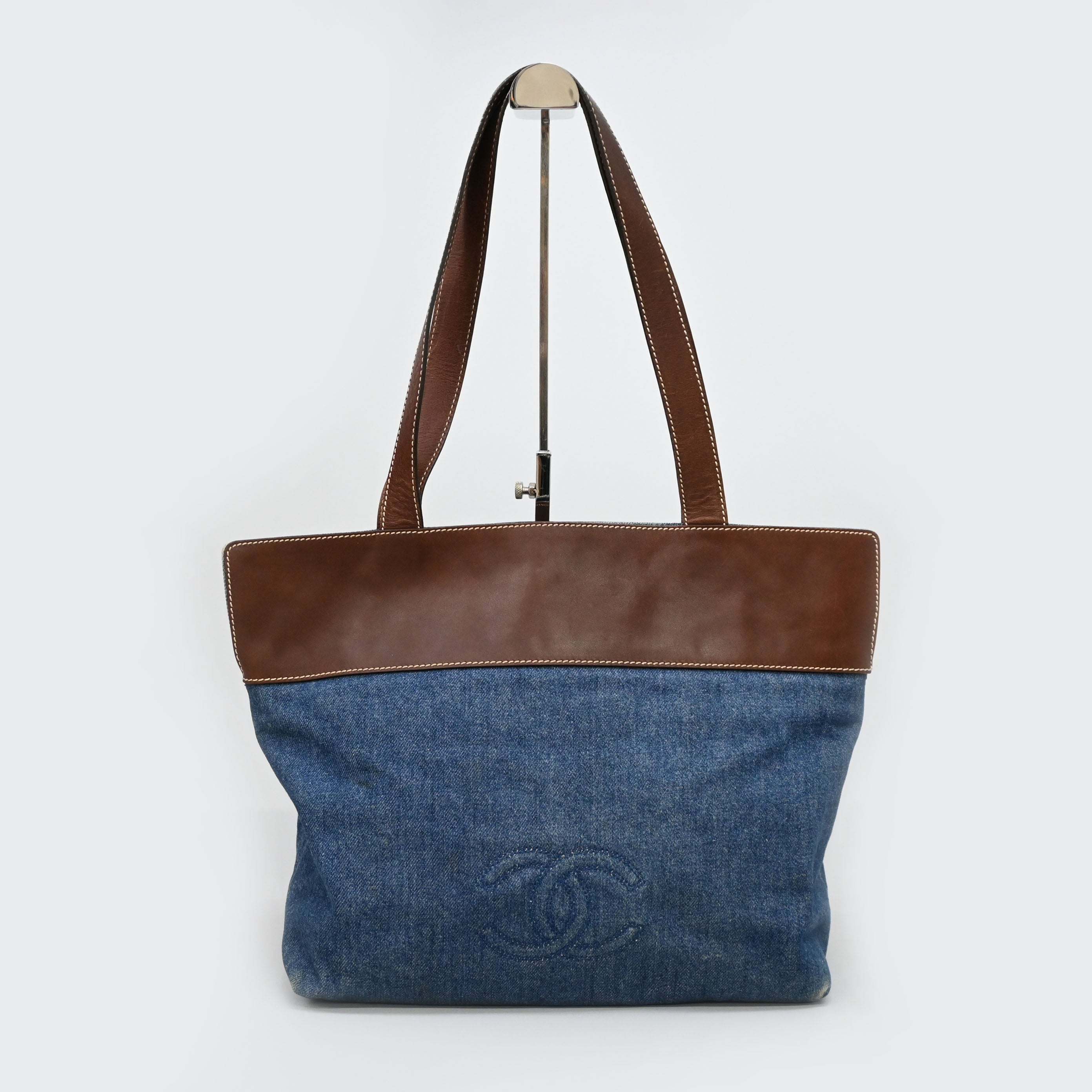 通販 ココマーク シャネル CHANEL デニムトートバッグ VINTAGE – バッグ