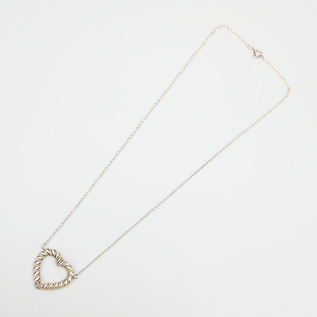 Tiffany & Co. 티파니 비틀림 심장 목걸이 P43304V
