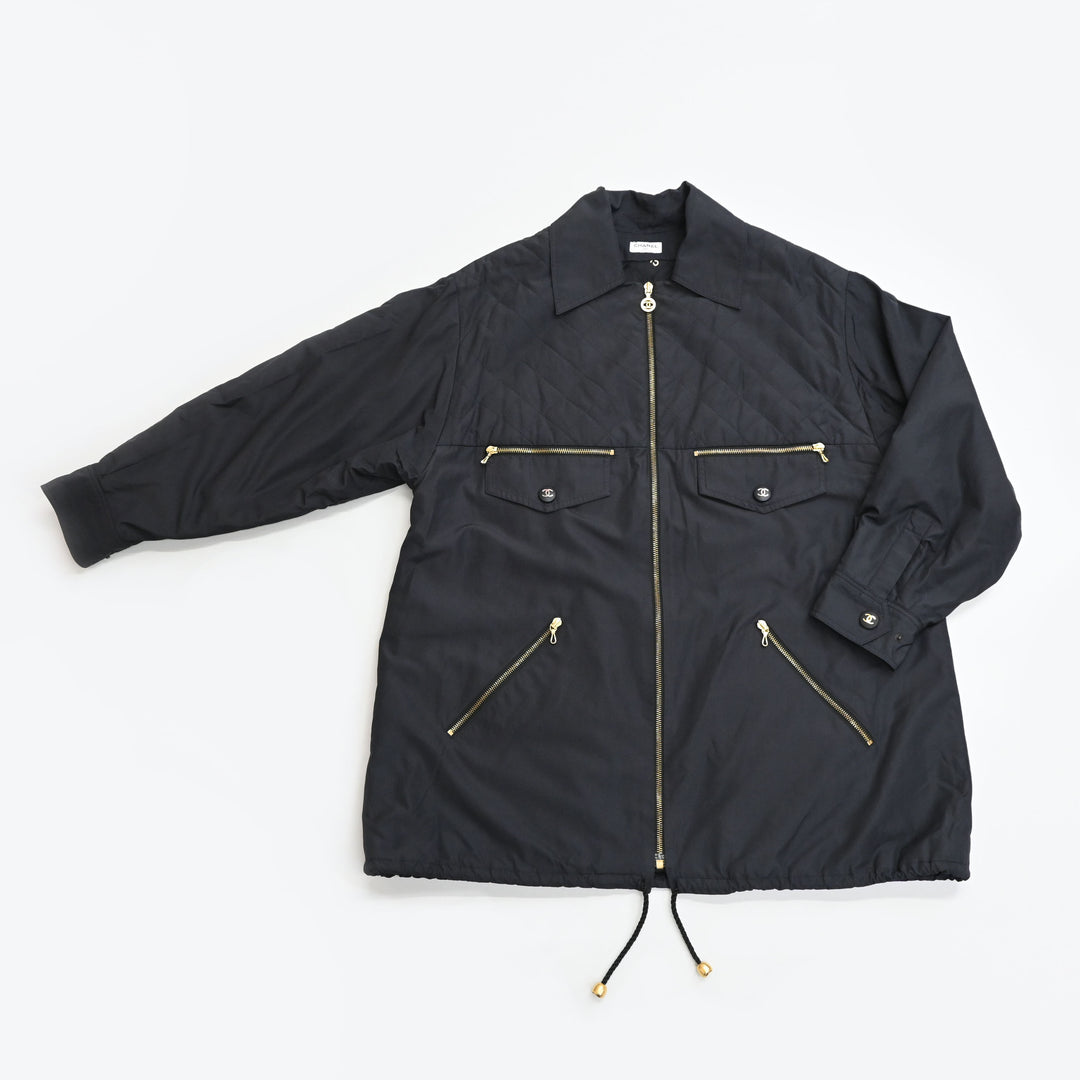 CHANEL 샤넬 퀼팅 코트 P16377V