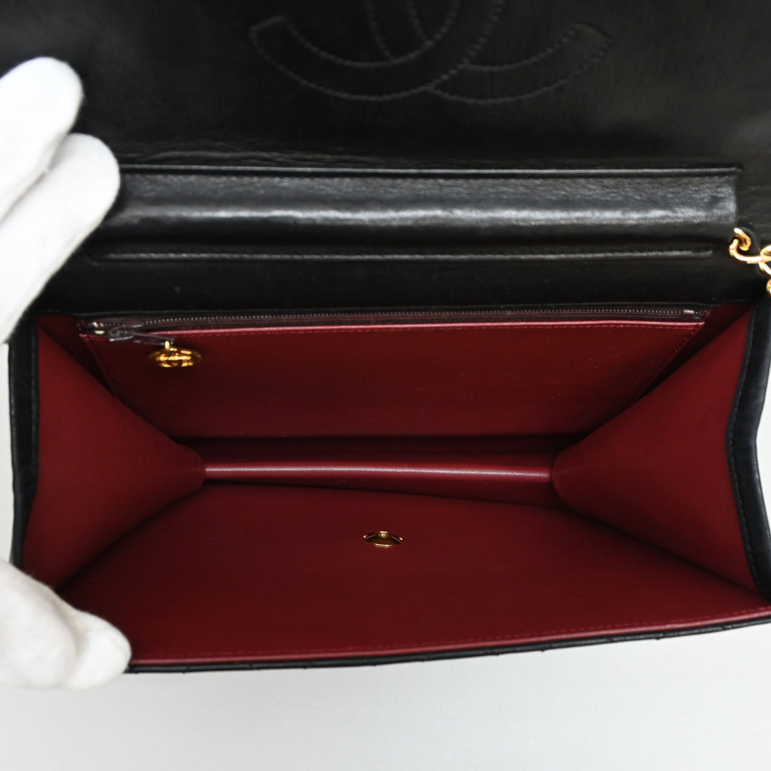 샤넬 푸시 잠금 장치마틀라세 체인 숄더백 P44514V