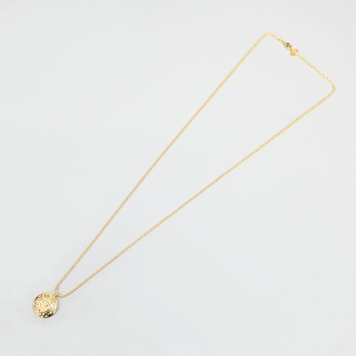 Christian Dior 크리스찬 디올 CD 로고 긴 목걸이 P44322V