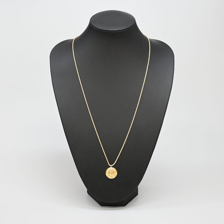 Christian Dior 크리스찬 디올 CD 로고 긴 목걸이 P44322V