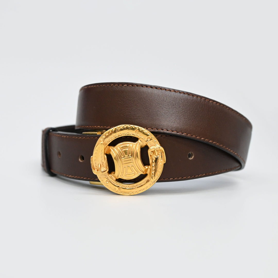 CELINE 셀린느트리옹프 벨트 P44376V