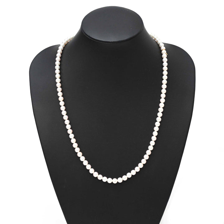 *Mikimoto Mikimoto Akoya Pearl Pearl Necklace Total Length 64cm Pearl Diameter 0.7cm P32821V