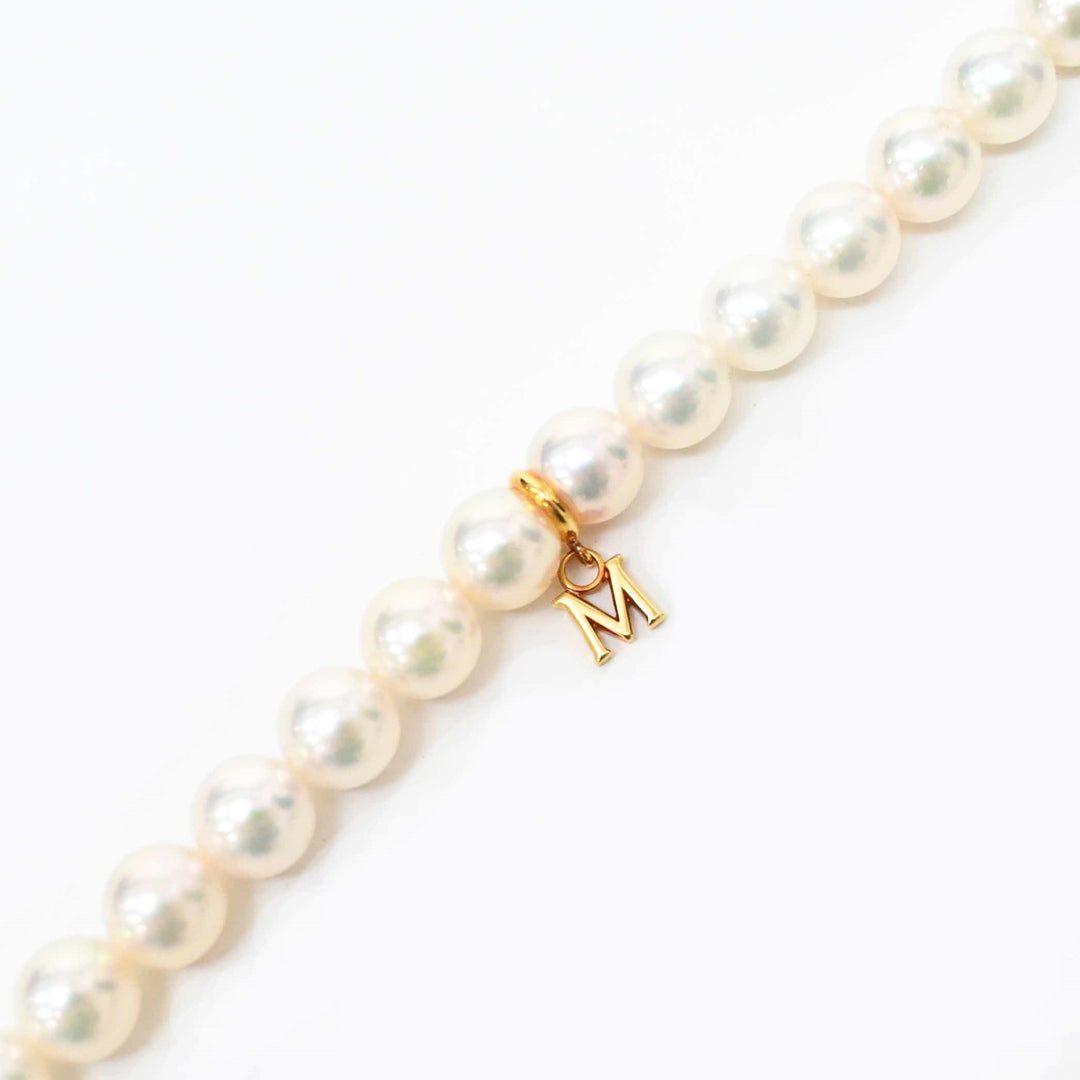 *Mikimoto Mikimoto Akoya Pearl Pearl Necklace Total Length 64cm Pearl Diameter 0.7cm P32821V