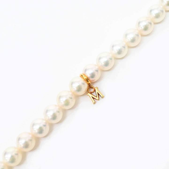*Mikimoto Mikimoto Akoya Pearl Pearl Necklace Total Length 64cm Pearl Diameter 0.7cm P32821V