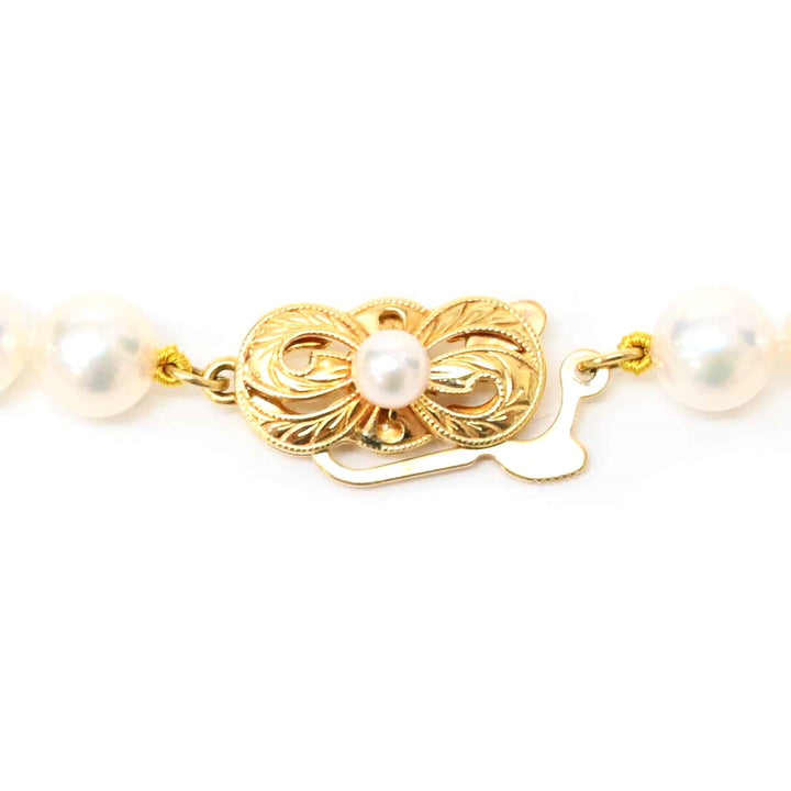 *Mikimoto Mikimoto Akoya Pearl Pearl Necklace Total Length 64cm Pearl Diameter 0.7cm P32821V