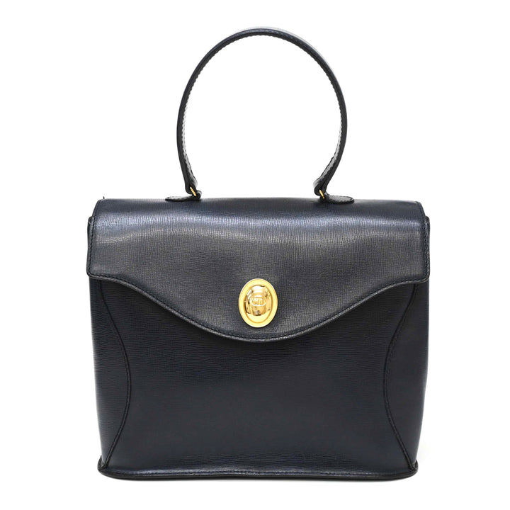 *克里斯蒂安·迪奥(Christian dior Christian Dior)椭圆形徽标硬件手袋P42213V