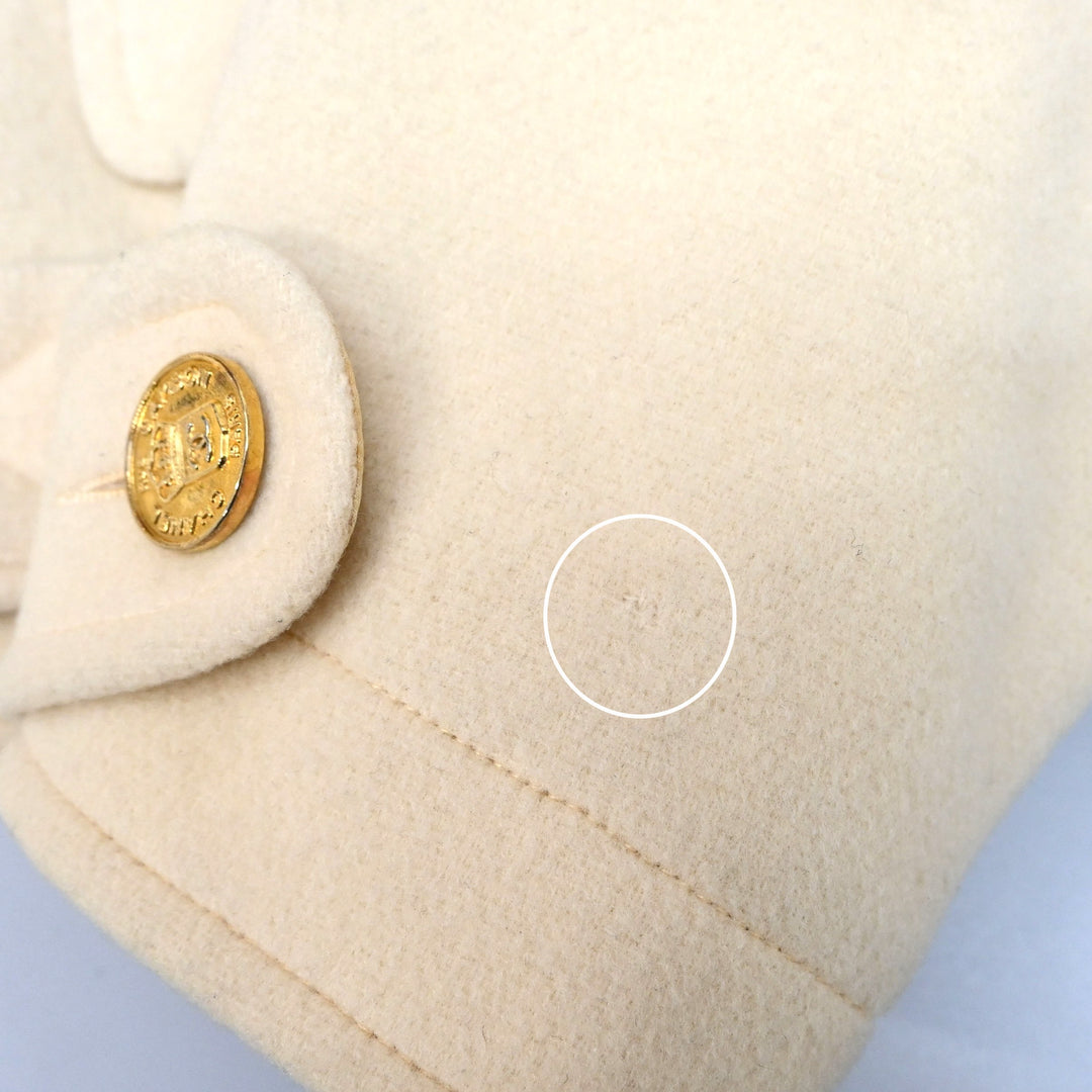 CHANEL 샤넬 짧은 더플 코트 P16375V