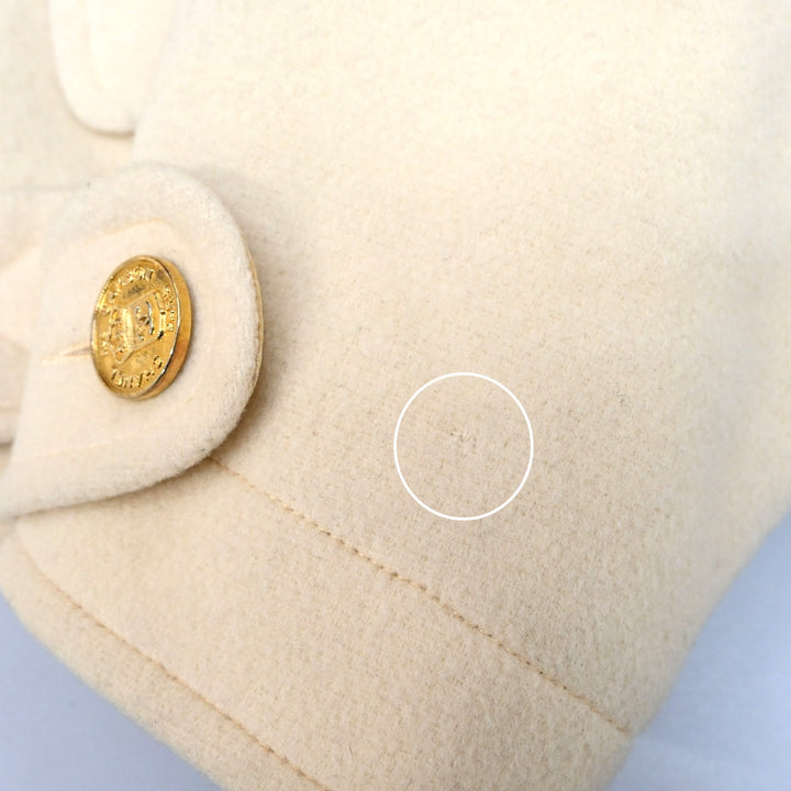 CHANEL 샤넬 짧은 더플 코트 P16375V