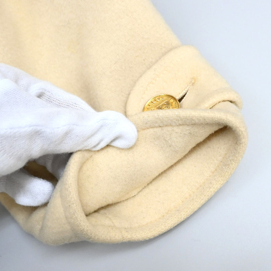 CHANEL 샤넬 짧은 더플 코트 P16375V