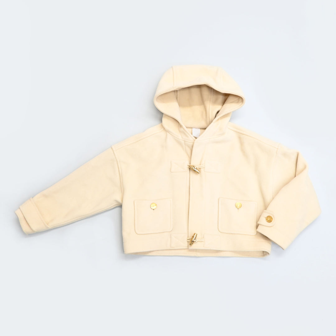 CHANEL 샤넬 짧은 더플 코트 P16375V