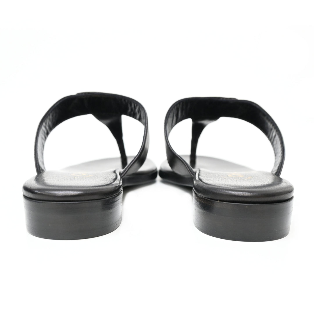 *香奈儿香奈儿(Chanel Chanel)凉鞋转锁P42586V