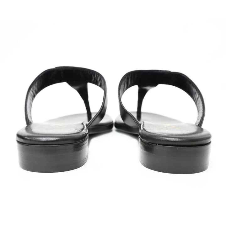 *香奈儿香奈儿(Chanel Chanel)凉鞋转锁P42586V