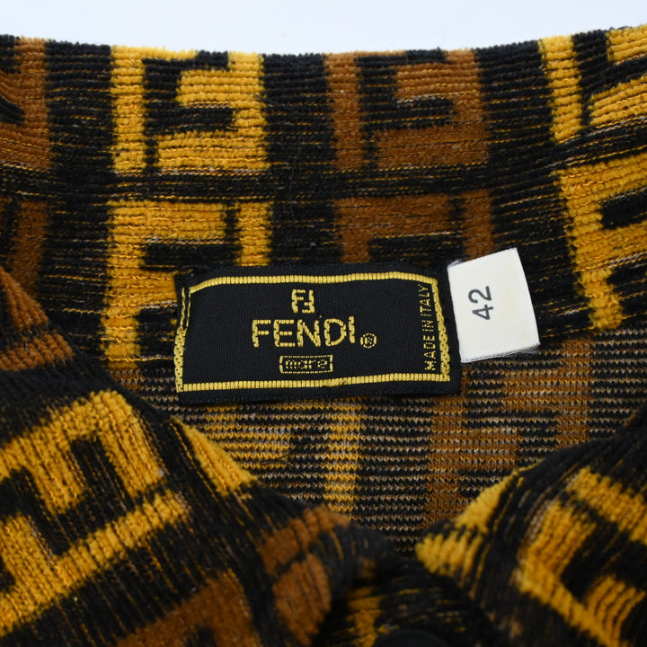 *FENDI フェンディ ズッキーノ ポロシャツ  P42622V