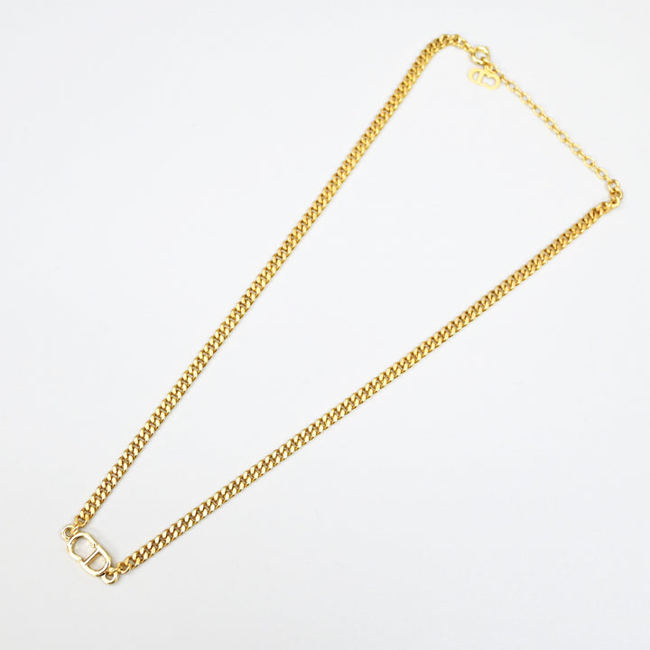 基督教基督教迪奥·基伊(Christion Dior Kihei)链CD徽标项链P43693V