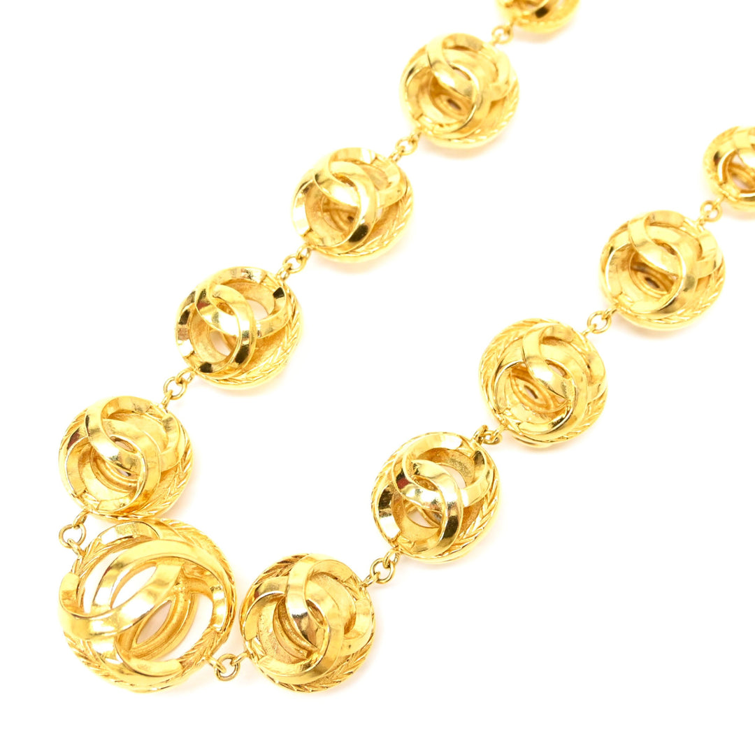 香奈儿香奈儿(Chanel Chanel Coco)标记球链项链P16585V