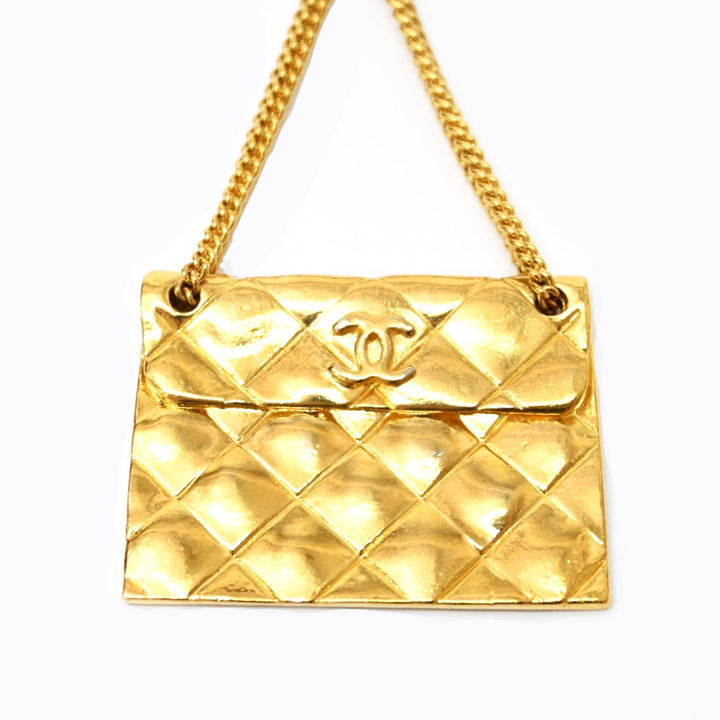 *CHANEL Chanel Matelasse Broach P1190V